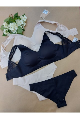 Безшовний комплект без кісточок із мереживом Obrana (Anabel Arto) 877-070